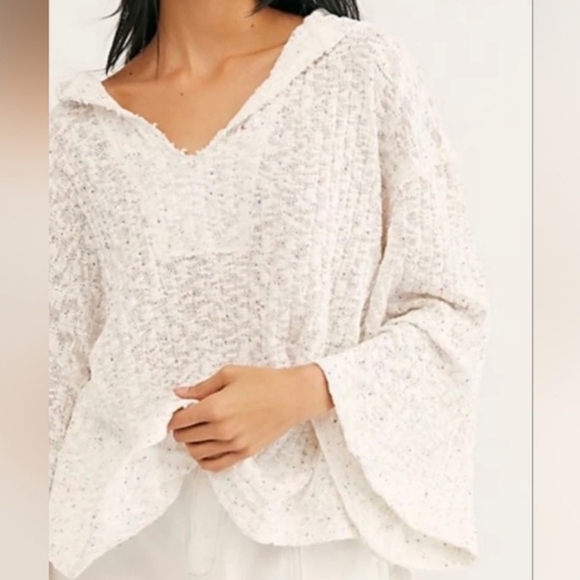Free People Bohemian flowy sweater - Picture 1 of 3